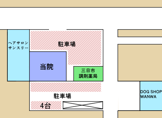 駐車場案内図